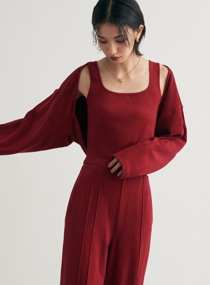 輕暖感舒適兩件式上衣